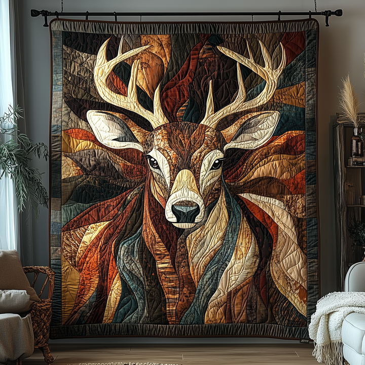 Couverture Matelassée – Majesté des Bois NCU0DK2140