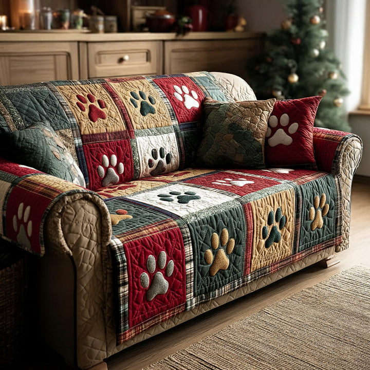 Housse de canapé matelassée – avec motif de Noël NCU0NT11202