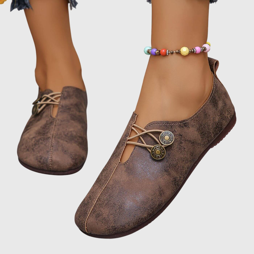 Teresa™ | Chaussures Orthopédiques en Cuir