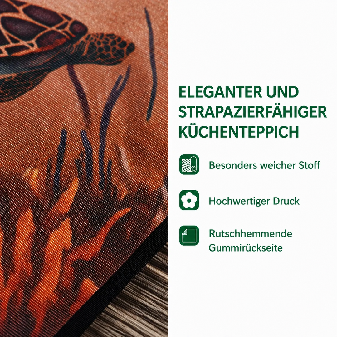 Tapis de cuisine antidérapant – Coquillages au bord de la mer NCU0PT10017