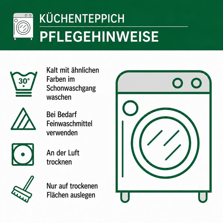 Tapis de cuisine antidérapant – empreintes de pattes confortables NCU0NT11401