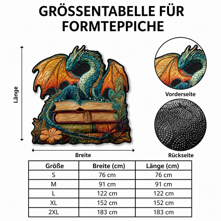 Tapis en forme – Antler Émeraude NCU0HH1989