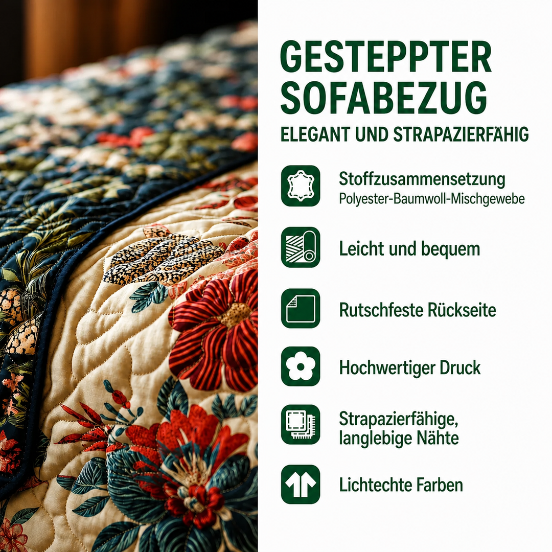 Housse de canapé matelassée – avec motif de Noël NCU0PT9775