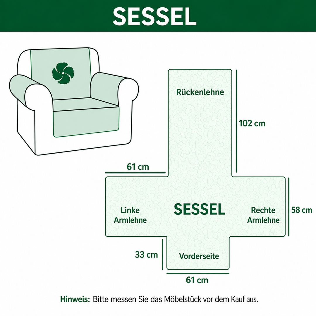 Housse de canapé matelassée – avec récolte d'automne NCU0DV8577