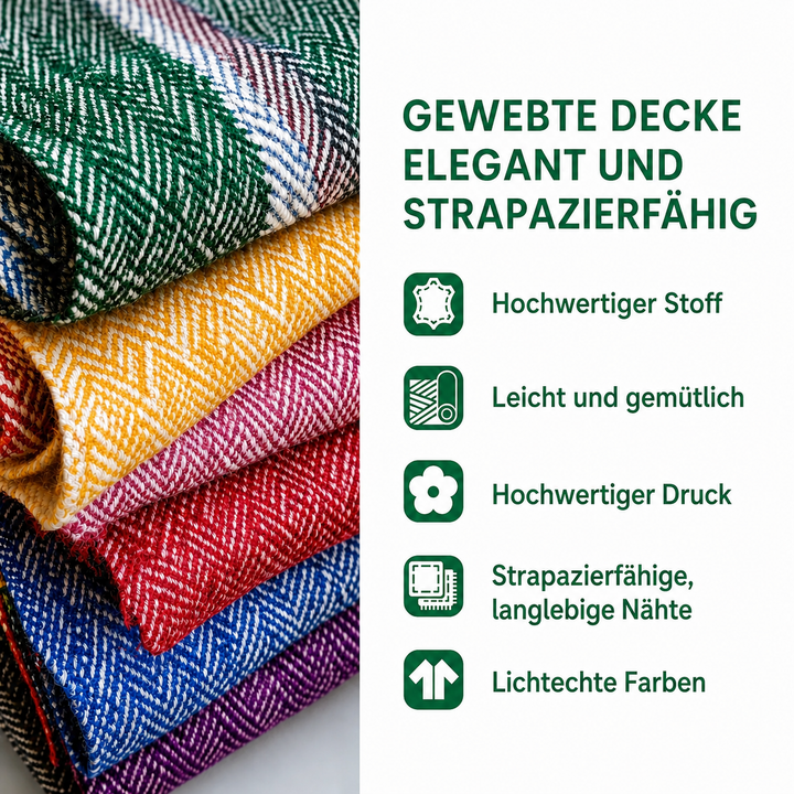 Couverture tissée – Licorne au clair de lune NCU0DV3831