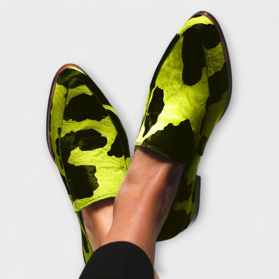 Paloma™ | Mocassins Imprimé Vache