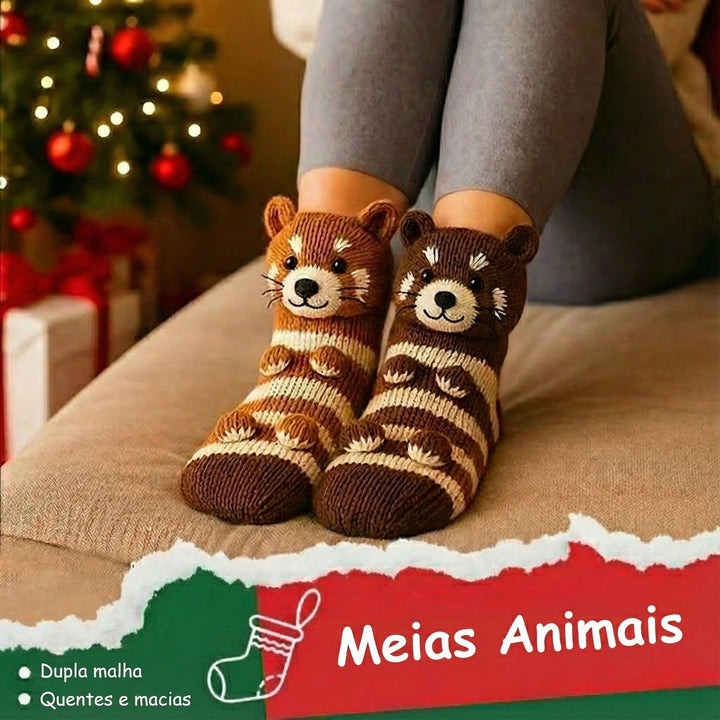 Georgia - Chaussettes à Motif Animal