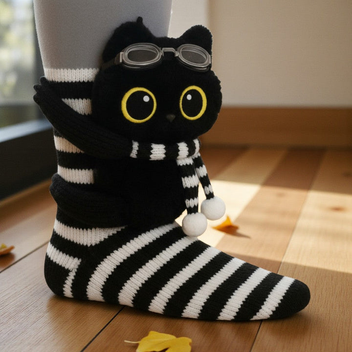 Zoe - Chaussettes à motifs animaliers