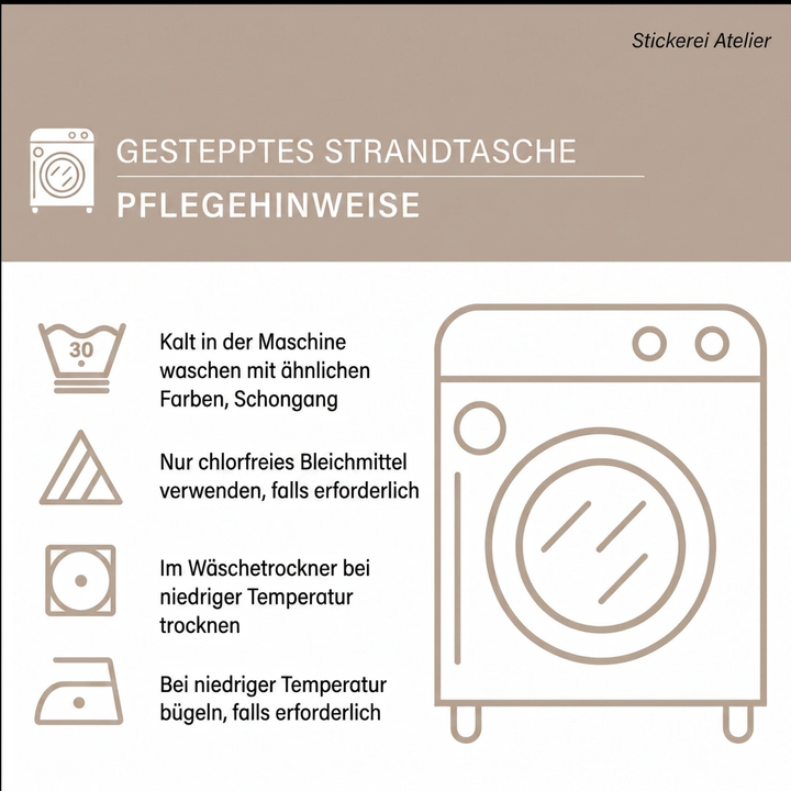Sac de plage fait main | Brise tropicale