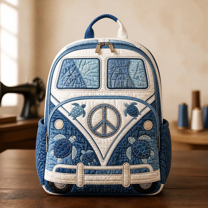 Sac à dos Vintage Hippie Camper