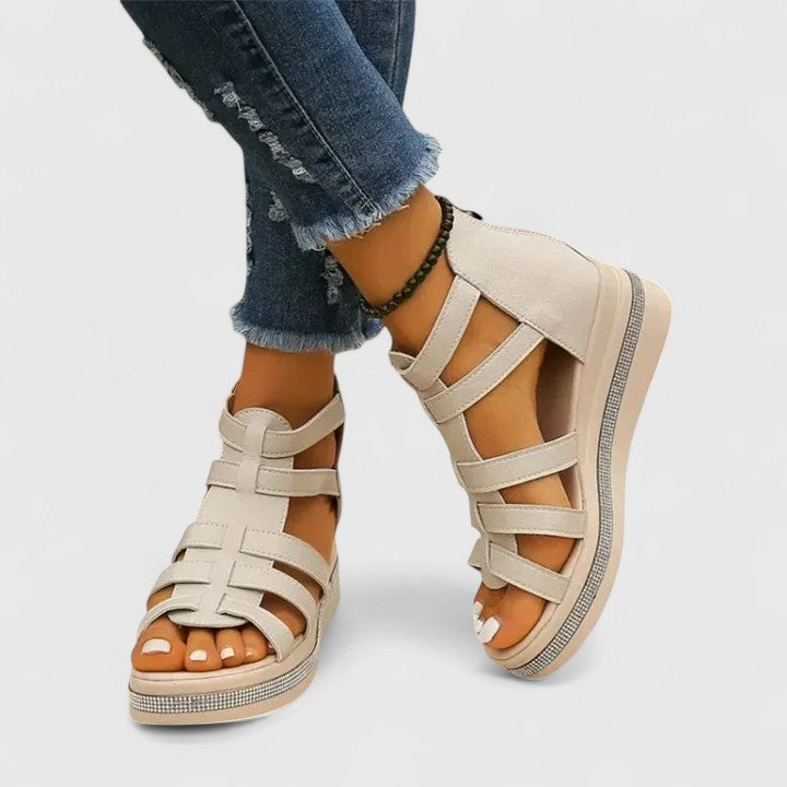 Kendall | Sandales orthopédiques avec pierres